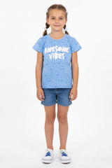 DU PAREIL AWESOME VIBE PRINT T-SHIRT