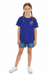 DU PAREIL KIDS SMILE TODAY EMBRIODED T-SHIRT