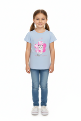 FUTURINO GIRLS PRINTED TEES