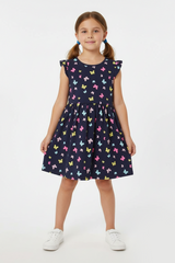 Butterfly Cotton Dress