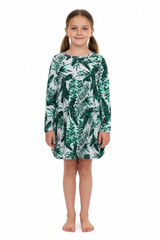 VERSACE GIRLS FLORAL DRESS