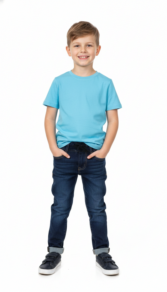 MY CHICCO BOYS DARK WASH DENIM JOGGER