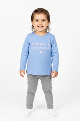 Baby blouse with the inscription