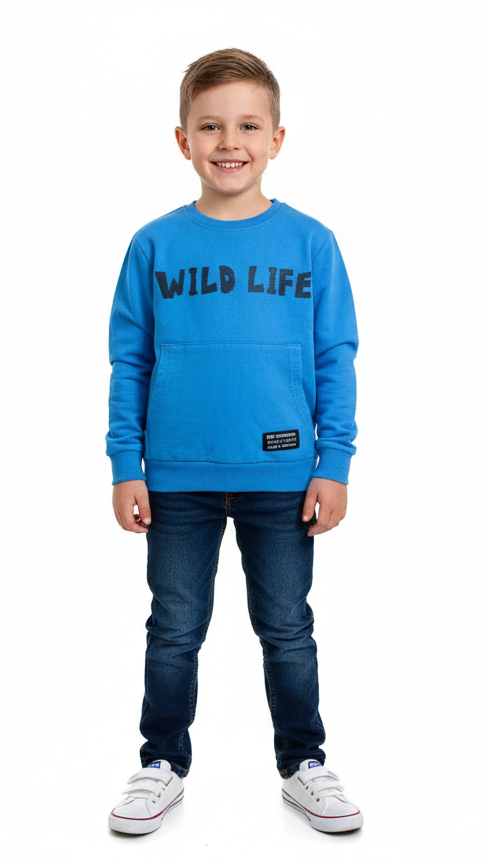 PEPCO LITTLE KIDS PRINTED HOODIE