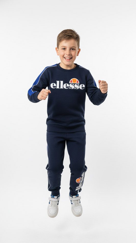 ELLESSE BOYS SWEATSHIRT AND JOGGER SET