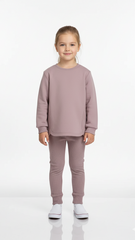 LEFTIES Girls Ribbed sweatshirt and leggings
