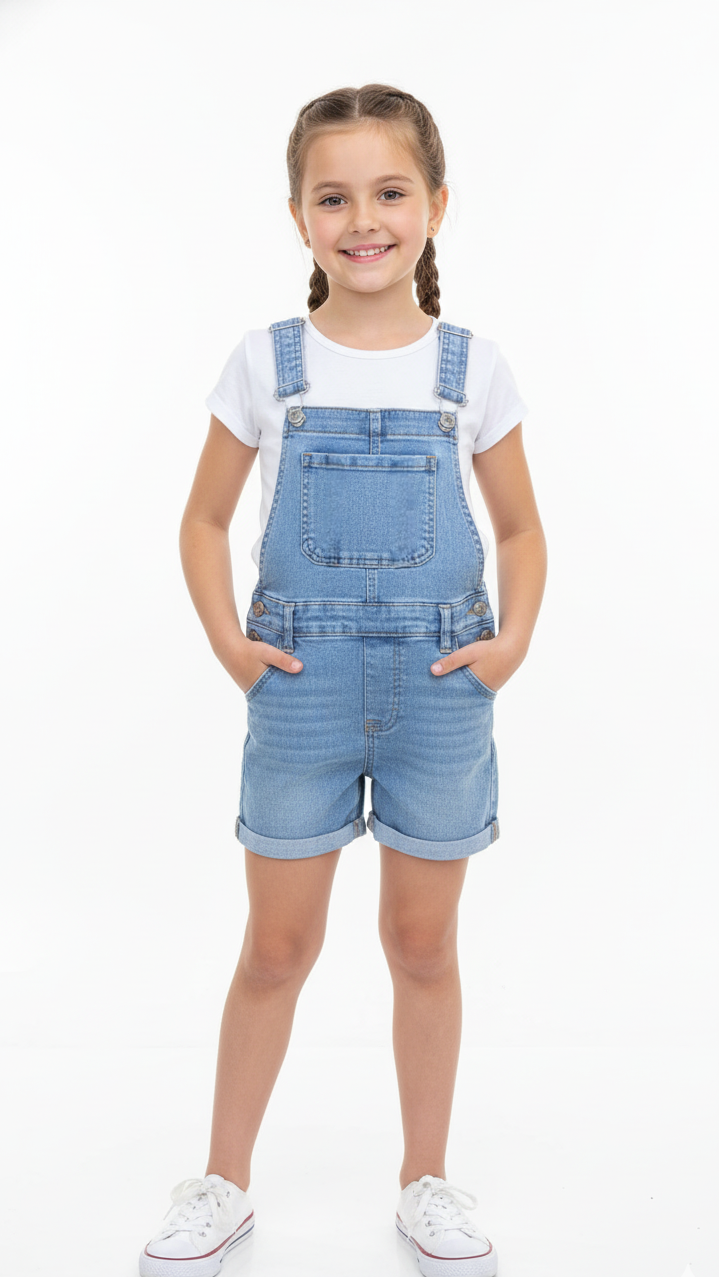 PEP&CO Girls Denim playsuit