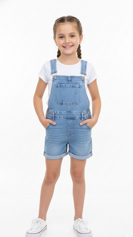 PEP&CO Girls Denim playsuit