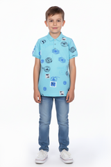 OKAIDI BOYS POLO T-SHIRT