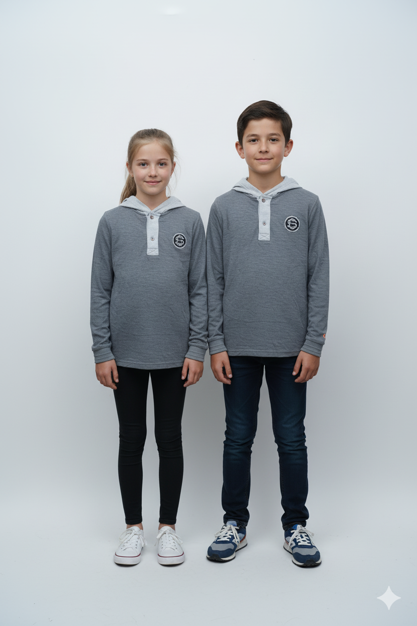 ROADWEAR Kids’ Classic Pullover Hoodie with Logo