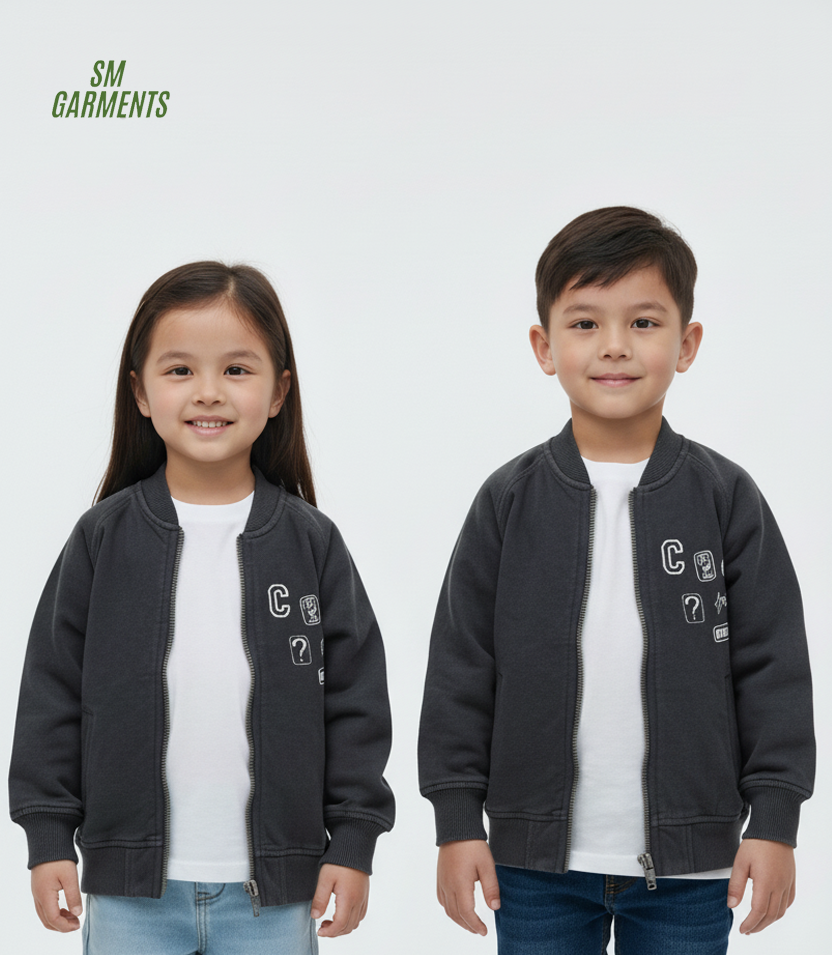 ROAD WEAR KIDS ZIPPER JACKET