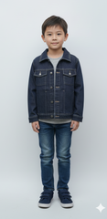 DL BOYS MANNING DOUBLE POCKET DENIM JACKET