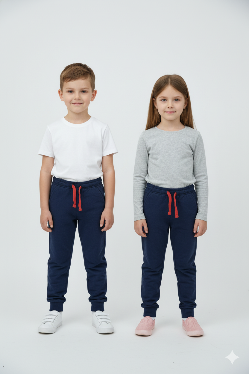 KIDS BASIC BLUE TROUSER