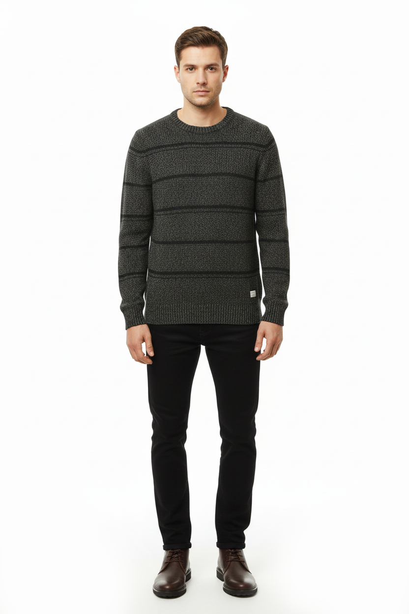 MENS STRIPES SWEATER