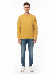 PB Mens Quilted Crewneck Sweatshirt