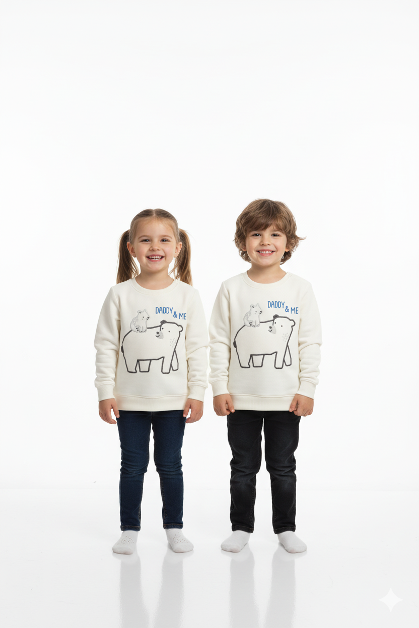 CNA Polar bear fleece Kids Sweatshirt