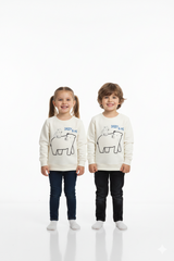 CNA Polar bear fleece Kids Sweatshirt