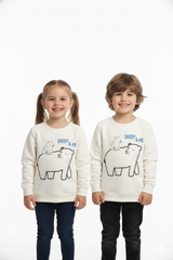 CNA Polar bear fleece Kids Sweatshirt