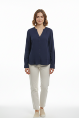 VENCA WOMENS V NECK SHIRT