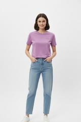 PIERRE CARDIN WOMEN BASIC HALF SLEEVES T-SHIRT