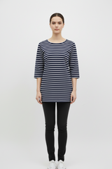 WOMENS STRIPED FULL SLEEVE T SHIRT