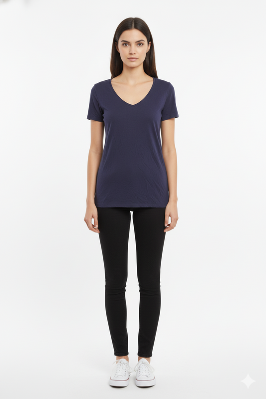 NEW LOOK MATERNITY WOMEN BASIC HALF SLEEVES T-SHIRT