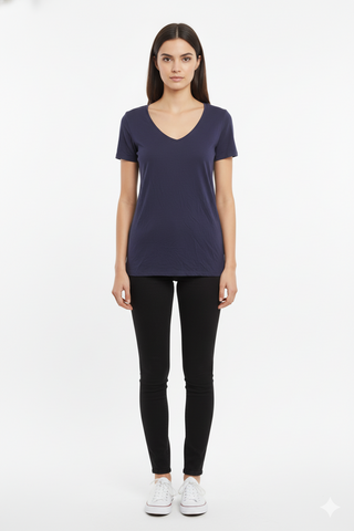 NEW LOOK MATERNITY WOMEN BASIC HALF SLEEVES T-SHIRT