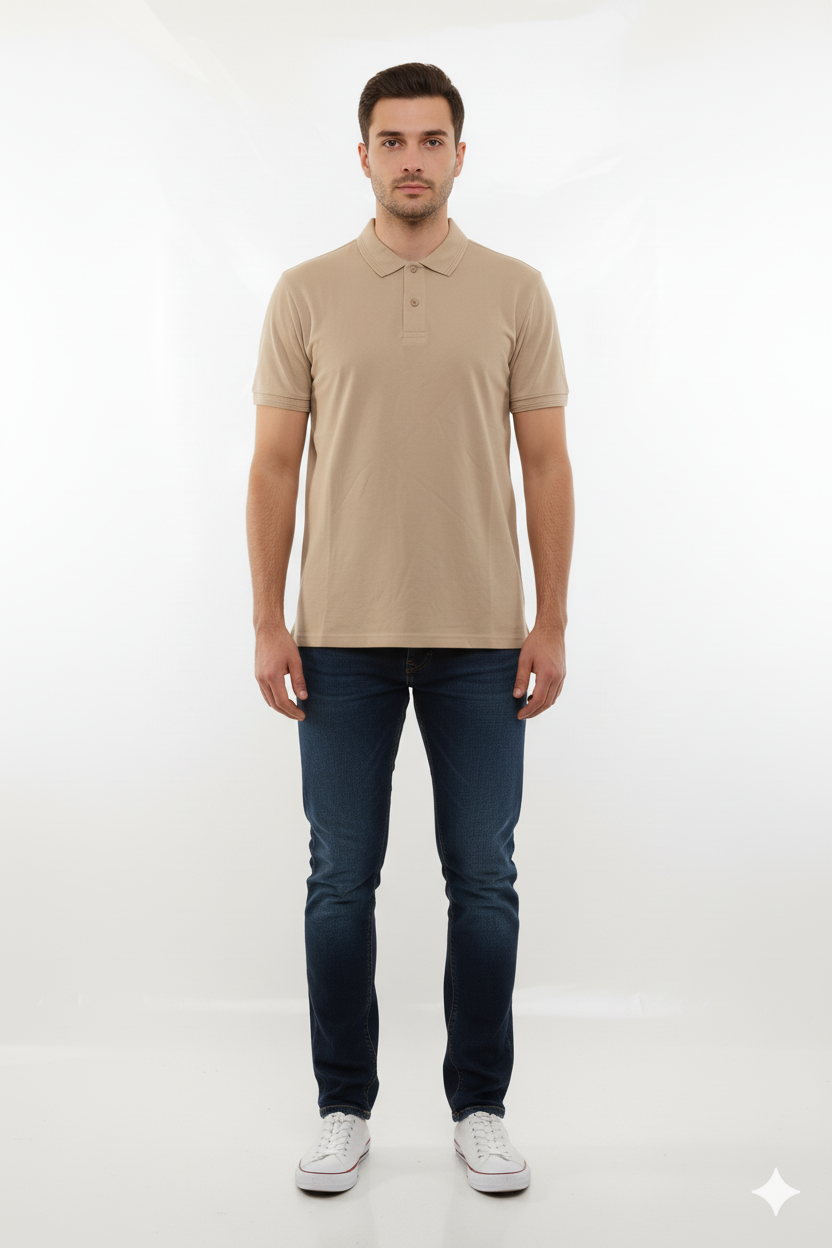 ASTRO MENS REGULAR FIT BASIC POLO