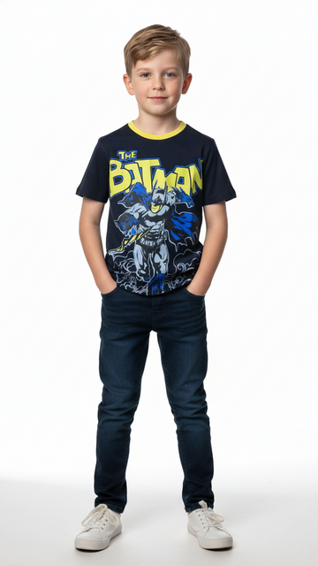 ZOCHEE BOYS The Batman Print T-Shirt