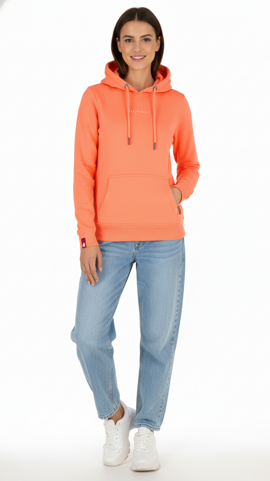 KLEINIGKEIT WOMENS MEER LIEBE BACK PRINT HOODIE