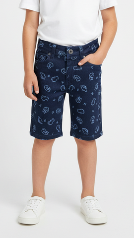 MAYORAL BOYS CREATURE PRINTED SHORT