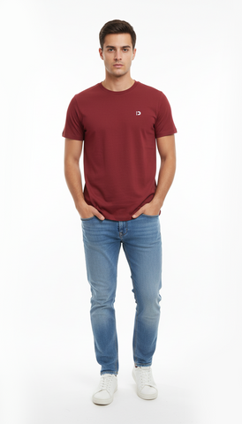 DENIM TOM TAILOR MENS BASIC FIT TSHIRT