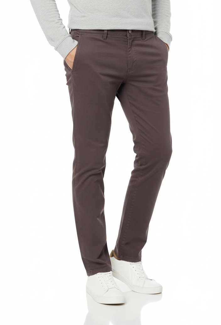 JACK&JONES MENS TEXTURED COTTON CHINO