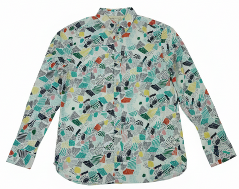 H&M L.O.G.G MENS PRINTED SHIRT