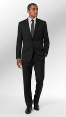 Mens Black Premium Blazer Long Length
