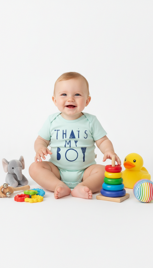 HEMA BOYS PRINTED ROMPER