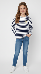 M&S BABA STRIPED ROUND NECK TEE