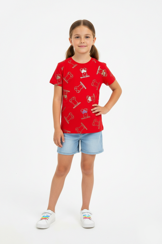Girls Cotton T-Shirt