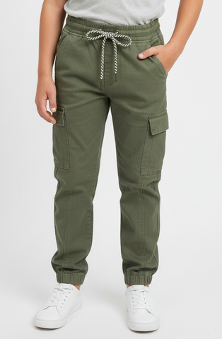 INEXTENSO BOYS BASIC GREEN CARGO