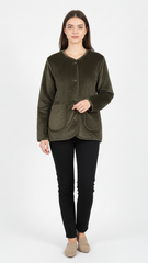 DOPPELGANGER Women's Short Coat With Double Pocket