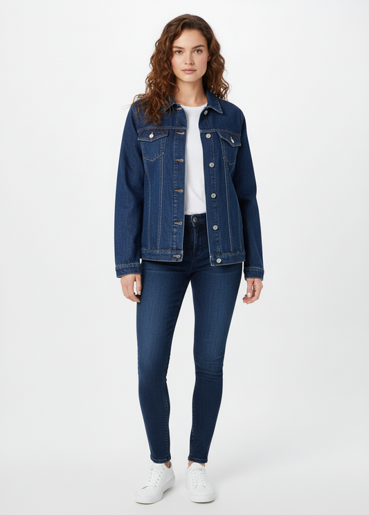 BRAVE SOUL WOMENS DENIM JACKET