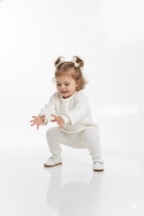 LEFTIES Girls Ribbed sweatshirt and leggings