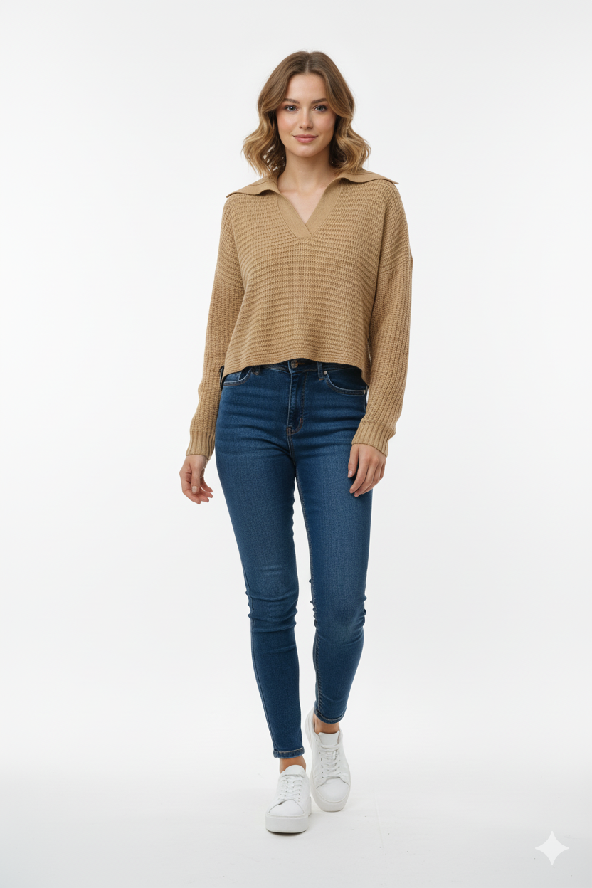 RT WOMENS CROP STYLE SWEATER