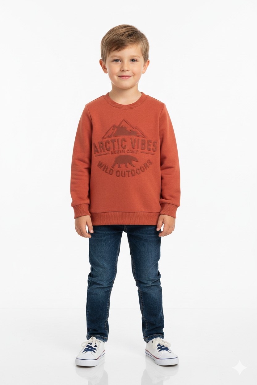CNA BOYS Teddy bear sweatshirt