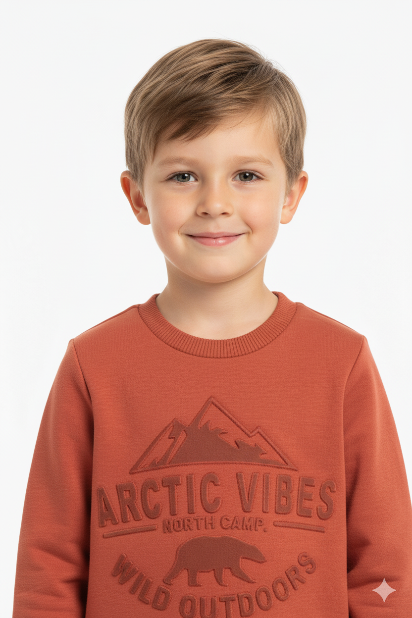 CNA BOYS Teddy bear sweatshirt