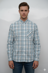 MENS CHECKED SHIRT
