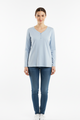 QUEENTEX WOMENS BASIC FULL SLEEVE T SHIRT