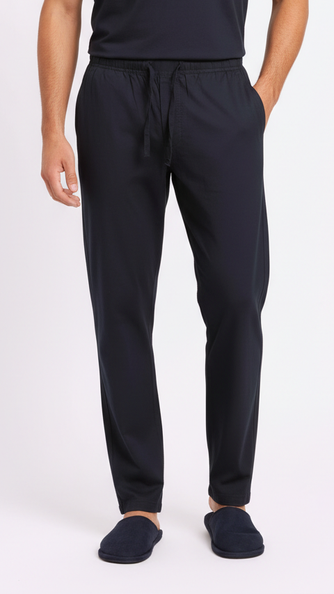 GUESS Mens Relaxed Fit Cotton Trouser