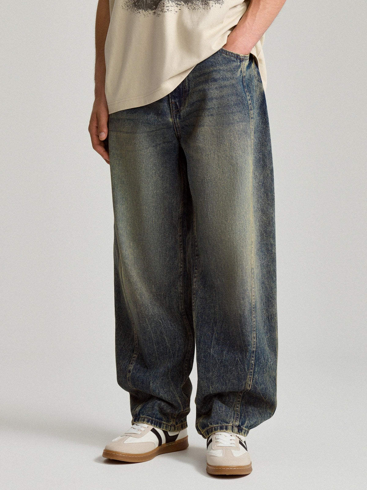 HOUSE BRAND Balloon jeans