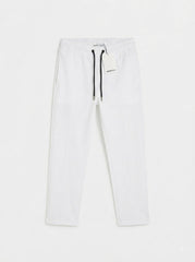Bershka Men’s Straight Fit Trousers White | SM Garments